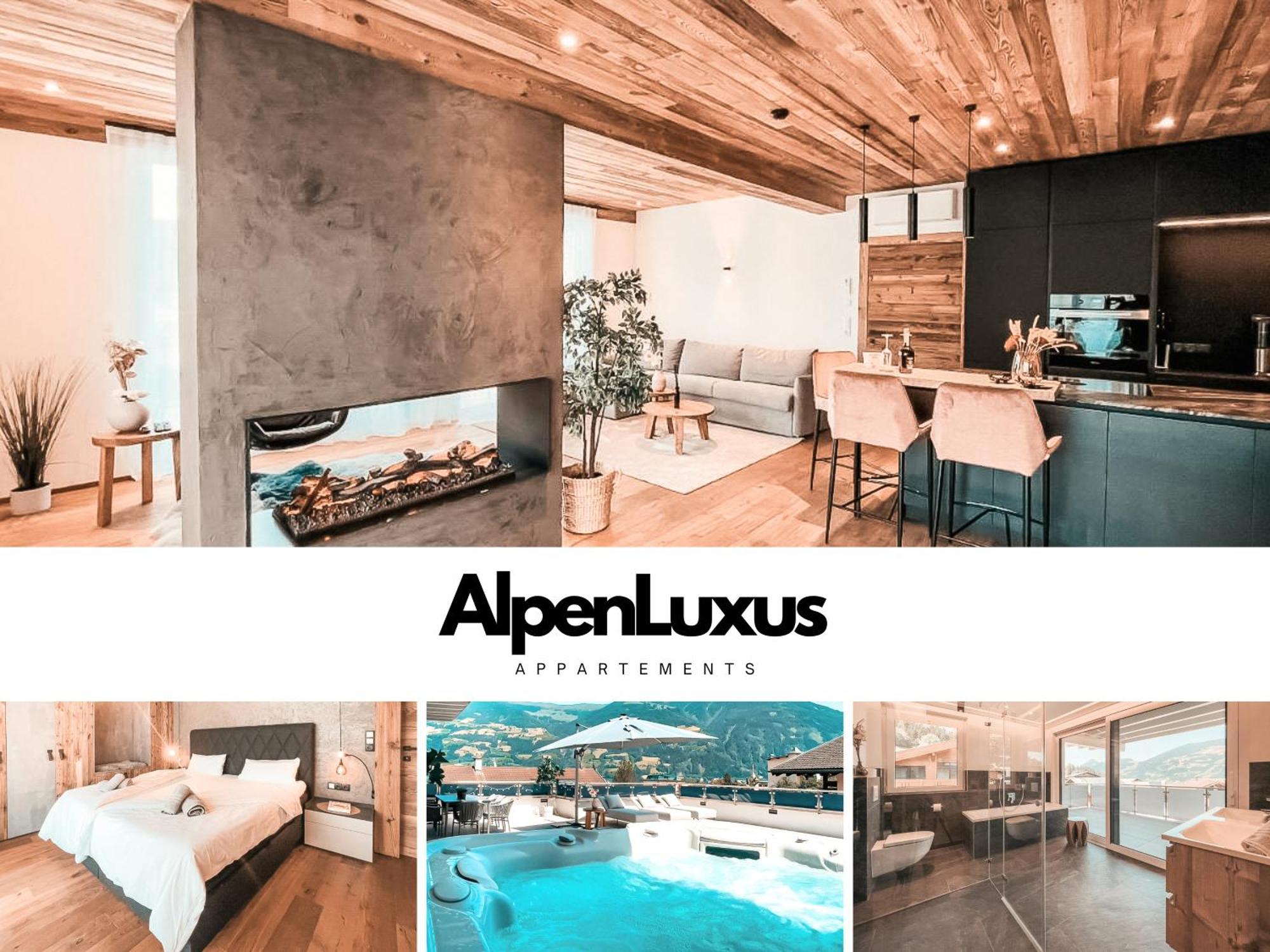 Alpenluxus Presents Cloud 9 - Private Roof Terrace With Whirlpool Fügen Exterior foto